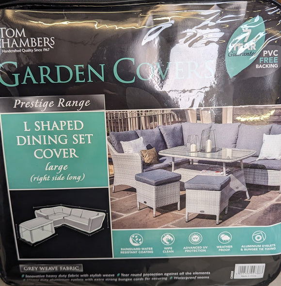 L Shaped Dining Set Cover