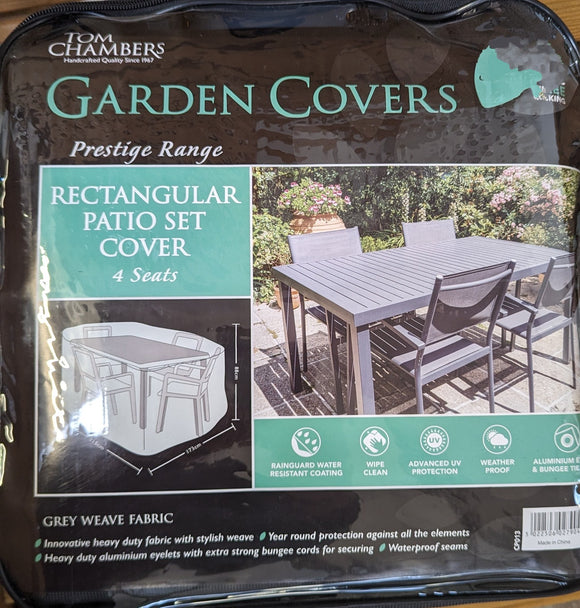 Rectangle Patio Set Cover 4 seat