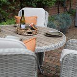 Supremo Hemsby 4 Seat Round Dining Set