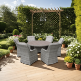 Supremo Hemsby 6 Seat Round Dining Set