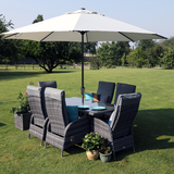 Supremo Tivoli 6 Seat Reclining Dining Set