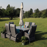 Supremo Tivoli 6 Seat Reclining Dining Set
