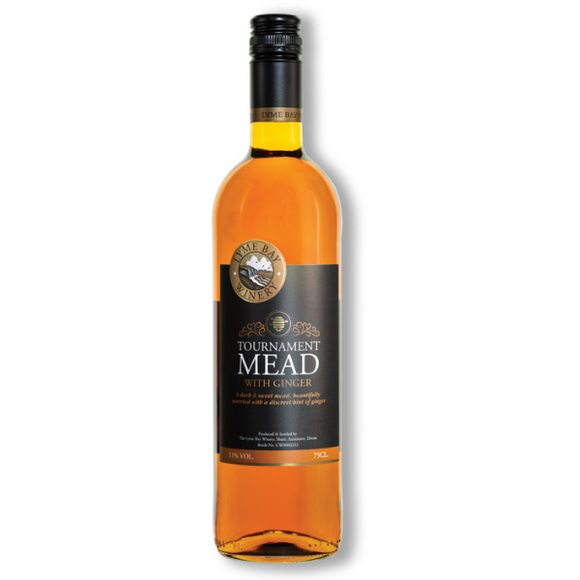 Lyme Bay Tournament Mead with Ginger 75cl